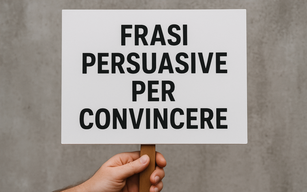 7 frasi persuasive per convincere, vendere online, freelance, creator di corsi, frasi per attirare clienti